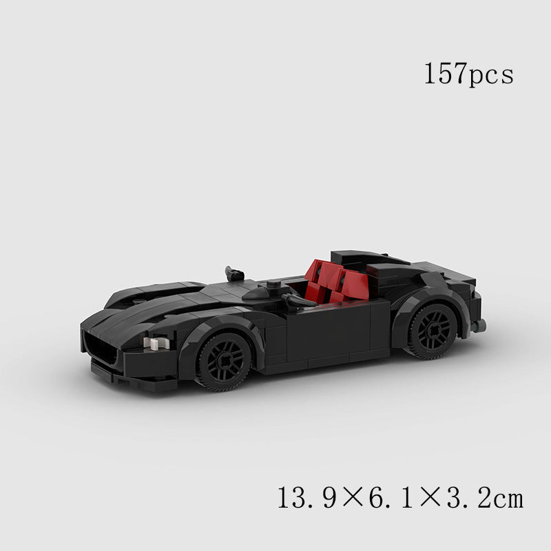 Kids Educational Toys Sports Car Model and Building Blocks