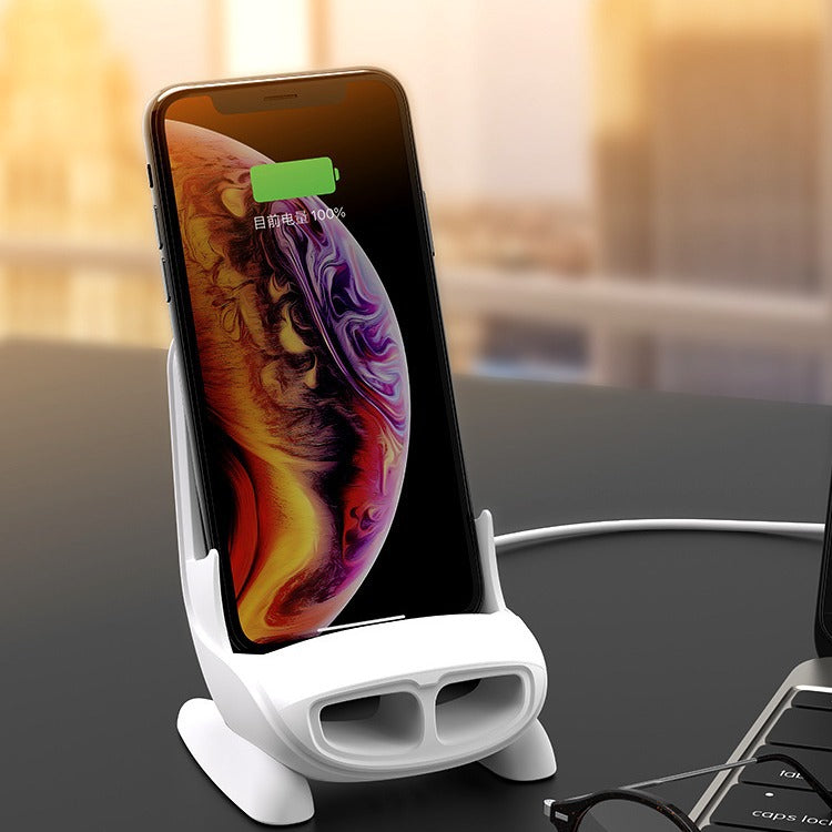 15W Vertical Desktop Wireless Fast Charging Charger