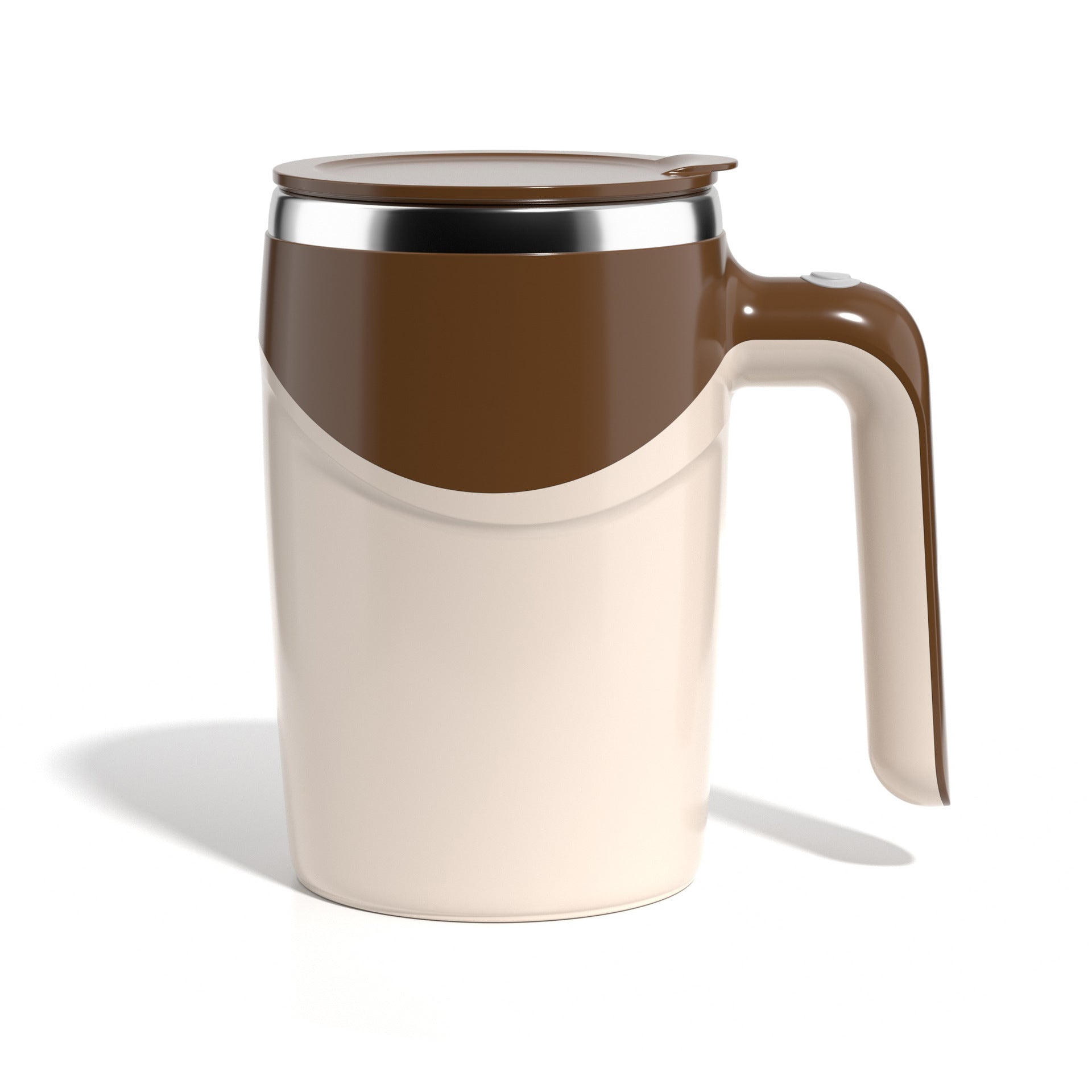 Rechargeable Automatic Stirring Coffee Cup - Electric Mug with Rotation Feature Perfect for Lazy Milkshakes