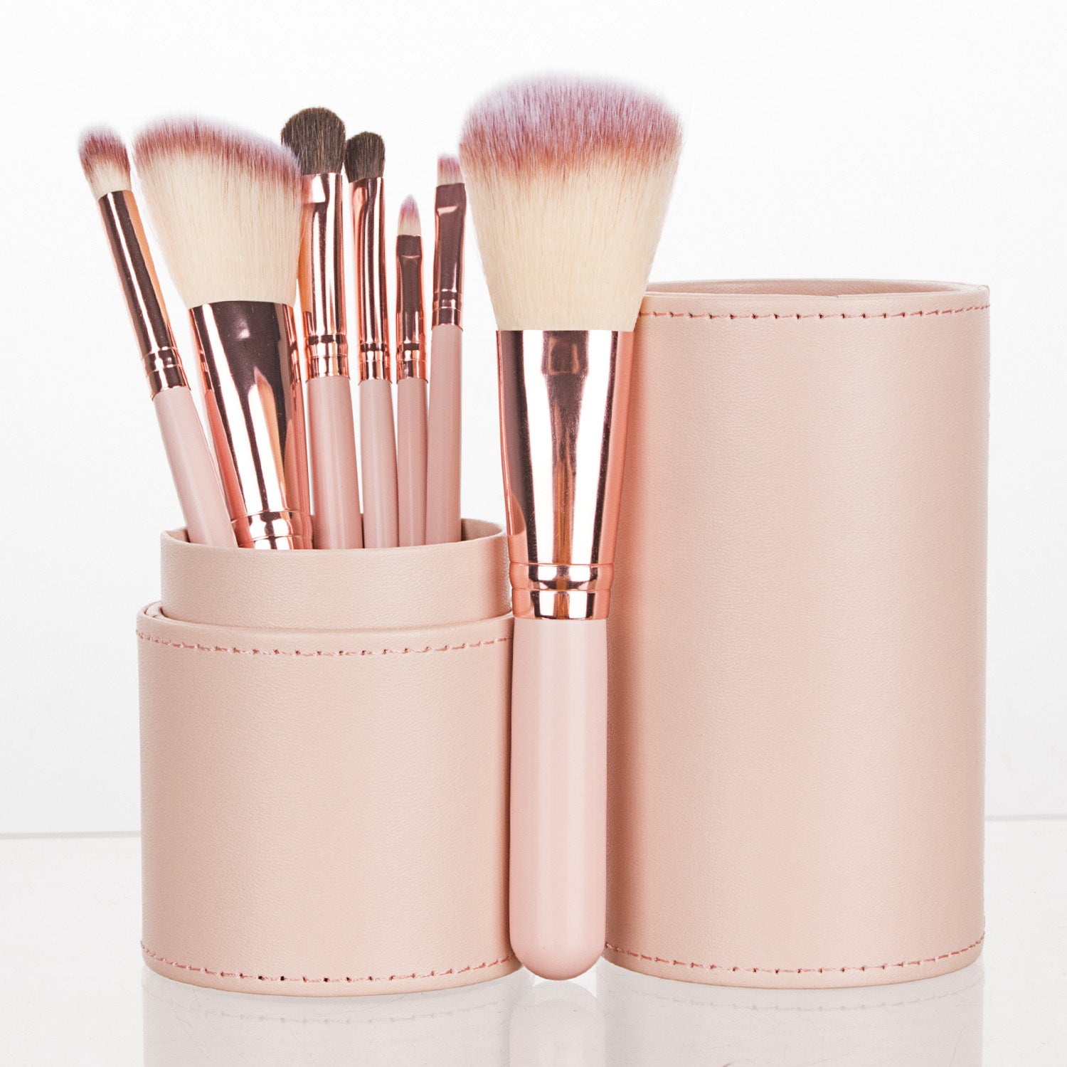 7-Piece Portable Mini Makeup Brush Set