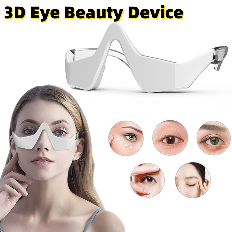 3D Eye Beauty Instrument with Micro-Current Pulse for Eye Care - Beauty Tool