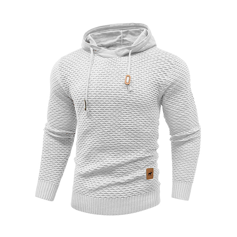 New Style 3D Pattern Outdoor Sports Men Solid Color Casual Hoodies