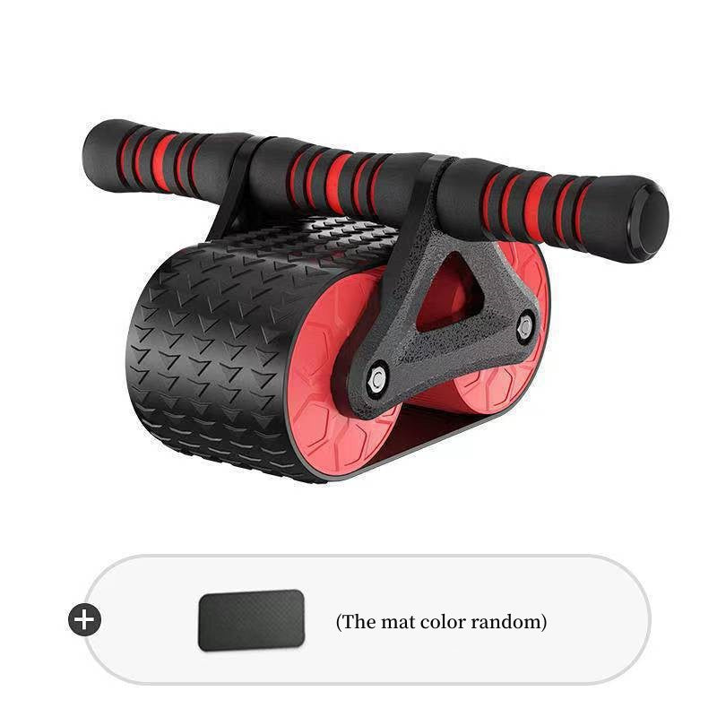 Ab Wheel Roller for Abdominal Exercises - Automatic Rebound, for Men and Women, Ideal for Home Gym Workouts