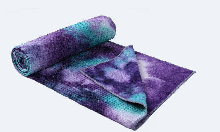 Non-slip Sports Towel Eco-friendly Tie-dye Yoga Towel