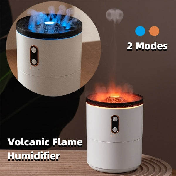 Volcanic Flame Aroma Essential Oil Diffuser Humidifier Night Light