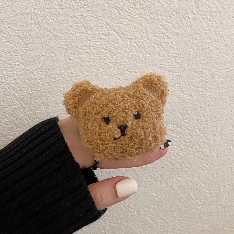 Soft Plush Bear Cell Phone Airbag Holder