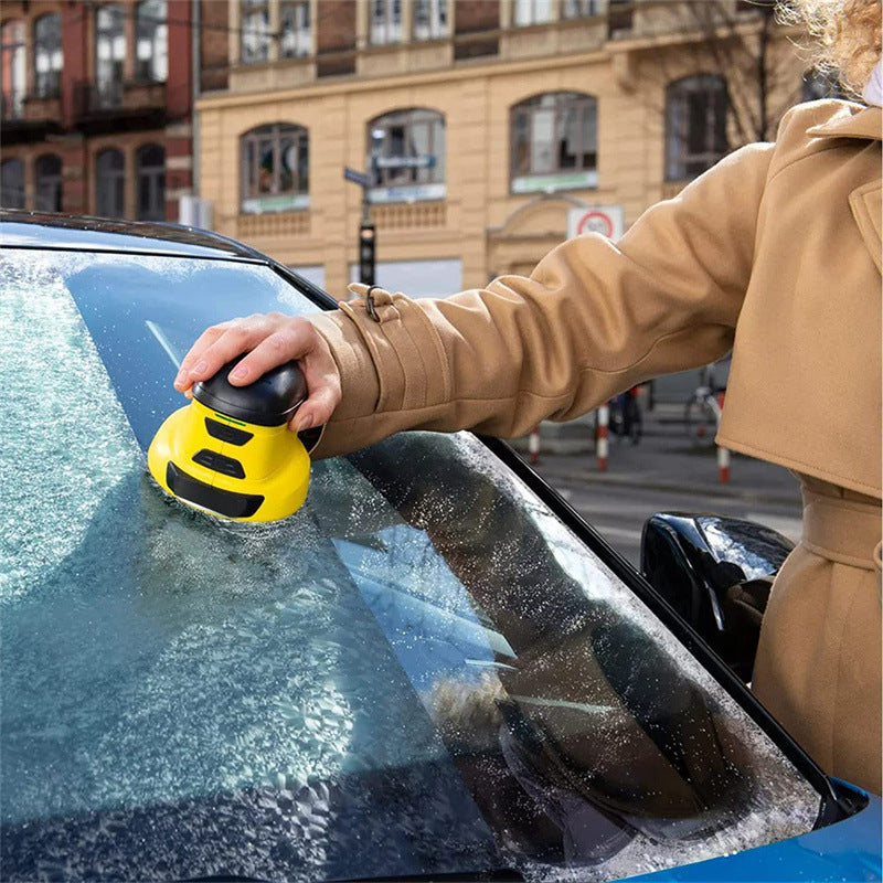 Rascador de nieve inalámbrico con batería, raspador de hielo eléctrico duradero, ventana portátil para descongelación automática