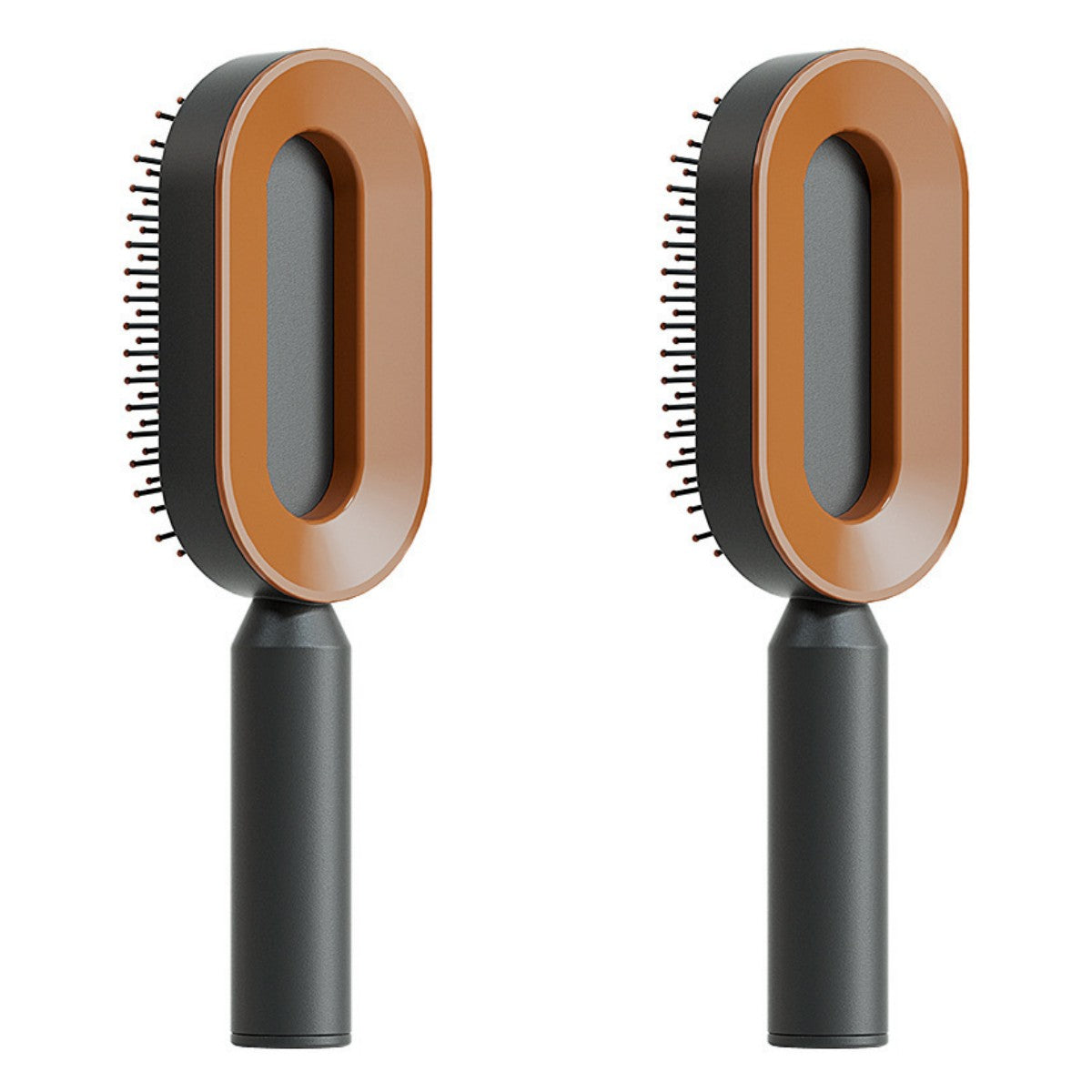 Women's Self-Cleaning Hair Brush for Hair Loss Prevention with Scalp Massage and Anti-Static Bristles