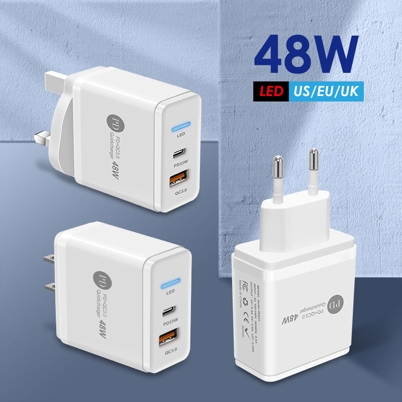 PD48W Fast Charging Mobile Phone Charger