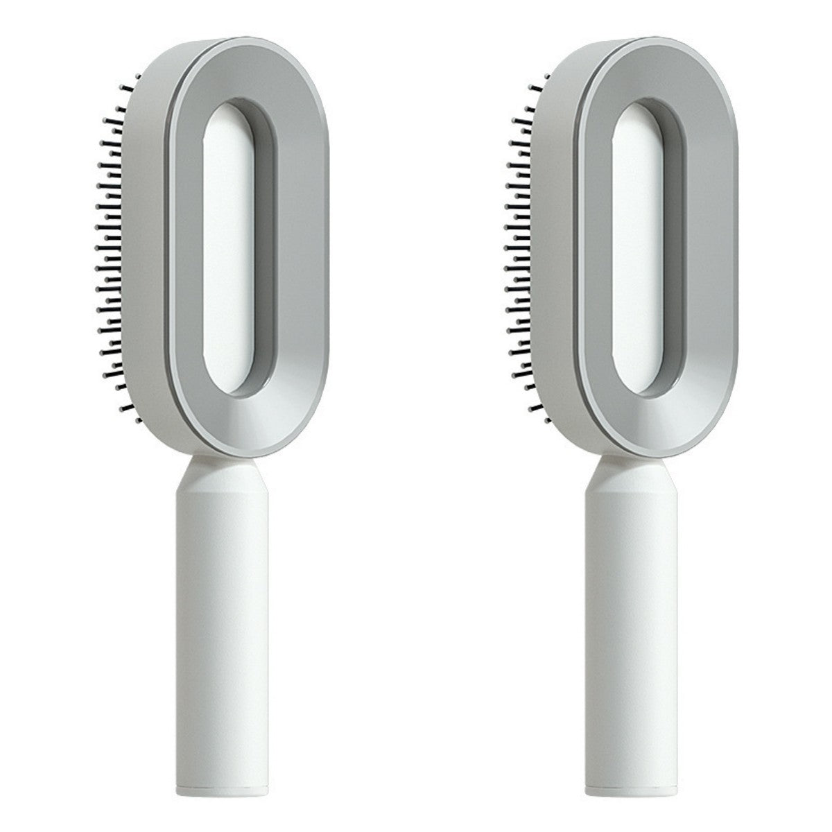 Women's Self-Cleaning Hair Brush for Hair Loss Prevention with Scalp Massage and Anti-Static Bristles