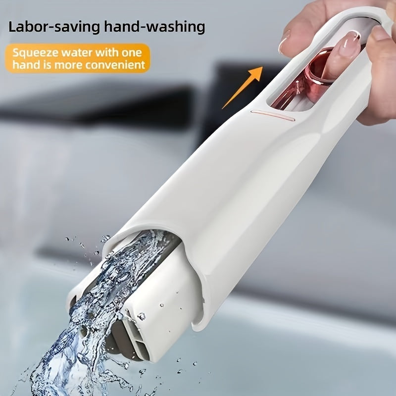 Self-Squeeze Mini Mop Hands-Free Cleaning with Strong Absorbency Multifunctional Home Cleaning