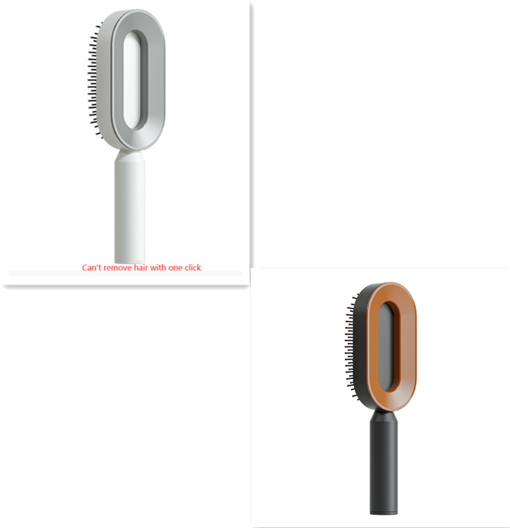 Women's Self-Cleaning Hair Brush for Hair Loss Prevention with Scalp Massage and Anti-Static Bristles