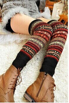 Autumn Winter Bohemian Thickened Woolen Socks