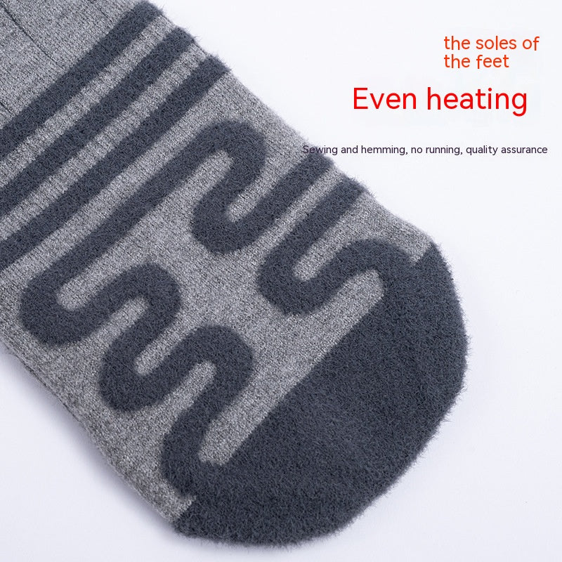 Mobile APP Bluetooth Heat Power Generation Warm Socks Outdoor